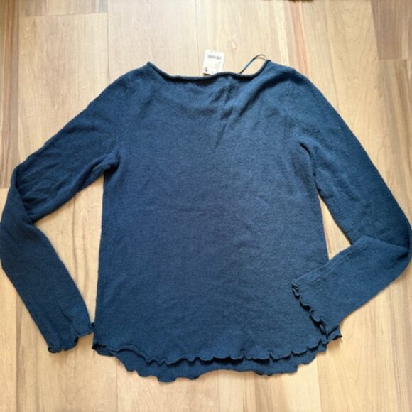 Free people beach Cabo Sweater Skirt Set - Sparkling Indigo NWT - Picture 10 of 10